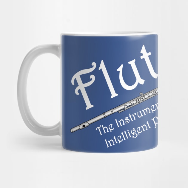 Intelligent Flute White Text by Barthol Graphics